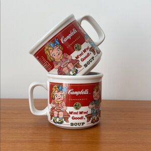 Vintage Campbell’s 1997 Soup Mugs